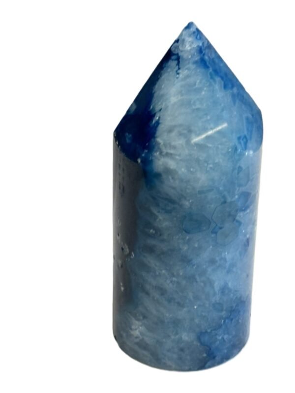 blue agate point 16.2 - Sians Emporium blue agate point 16.2