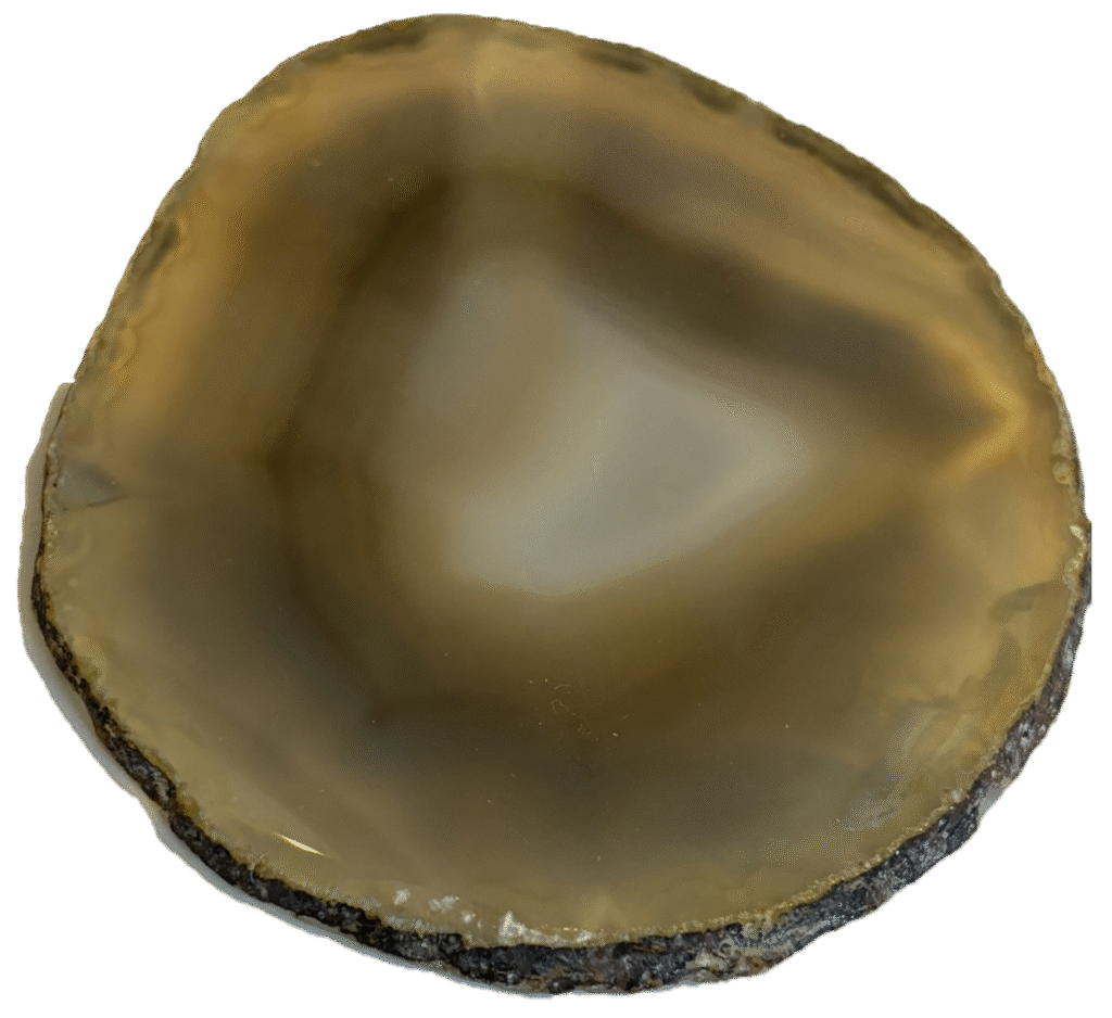brown agate slice 2