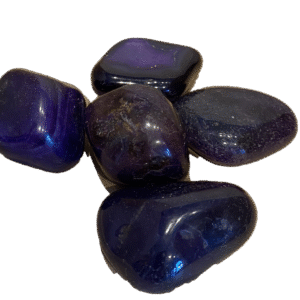 small purple agate group tumble stone - Sians Emporium small purple agate group tumble stone