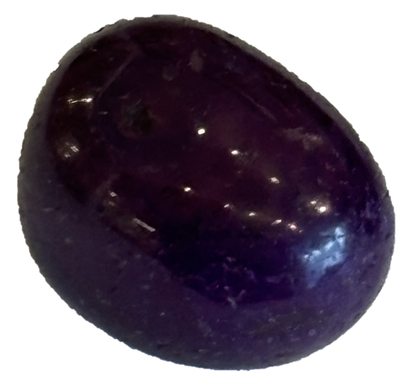 small purple agate tumble stone - Sians Emporium small purple agate tumble stone