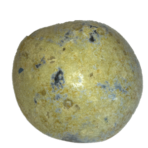 half agate nodule on a stand 1