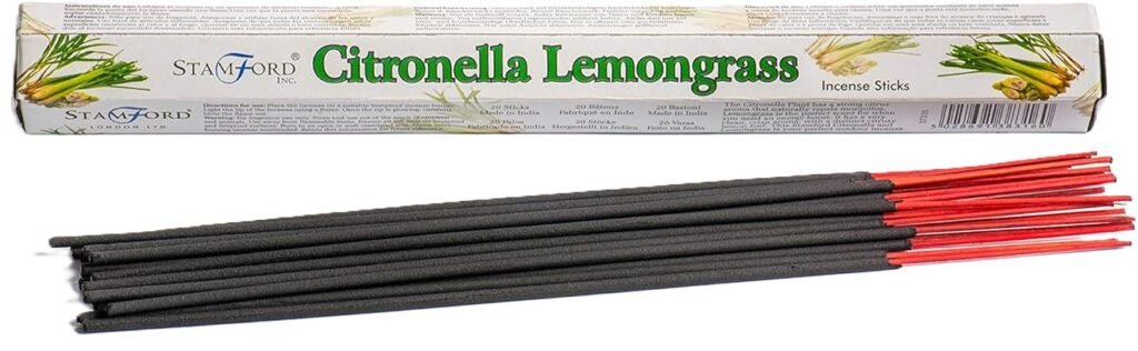 Citronella and lemongras incense sticks