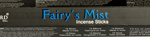 Fairys mist incense sticks