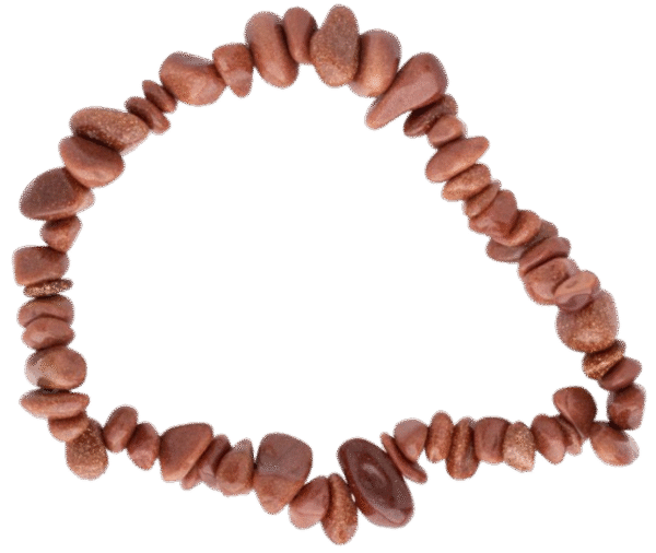 Goldstone bracelet