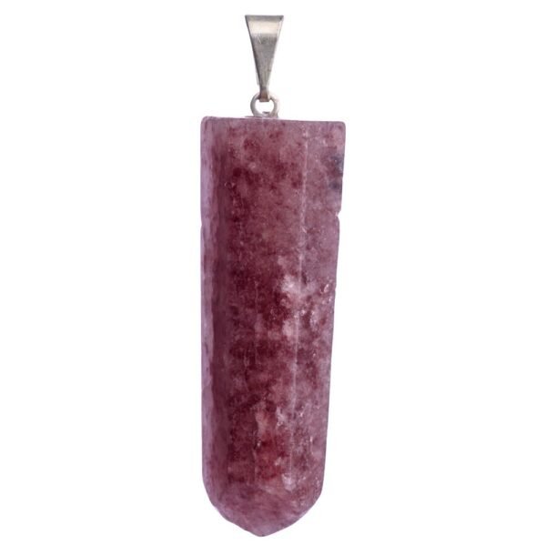 Guava Quartz Pendant