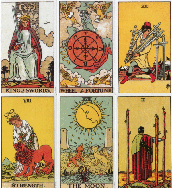 Guided tarot cards