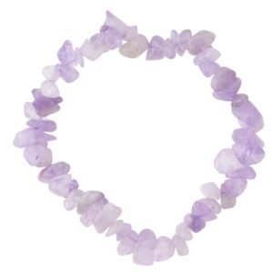 Lavender amethyst bracelet
