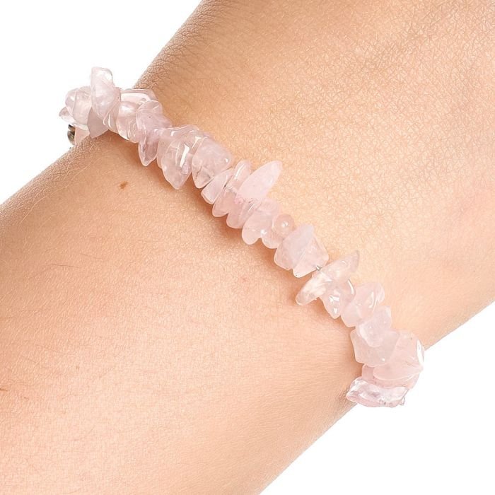 Rose Quartz Bracelet 2 - Sians Emporium Rose Quartz Bracelet 2