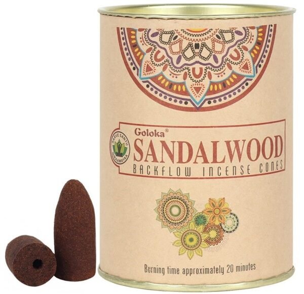 Sandalwood backflow cones