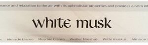 White musk incense sticks