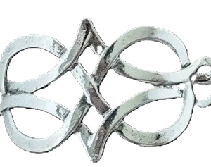 Celtic knot hair pin