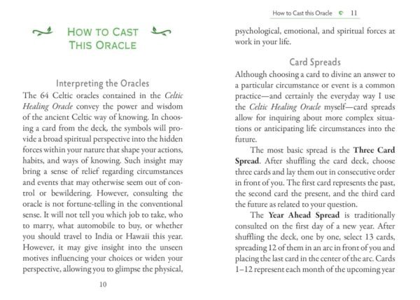 Celtic healing oracle 3