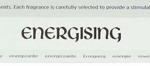 energising incense sticks