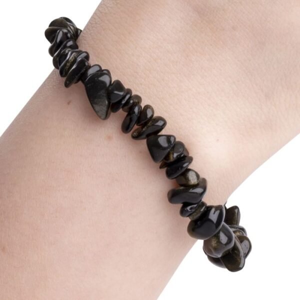 gold obsidian bracelet 2