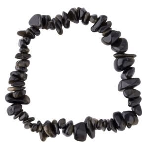 gold obsidian bracelet