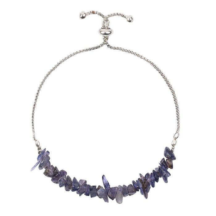 iolite adjustable bracelet - Sians Emporium iolite adjustable bracelet