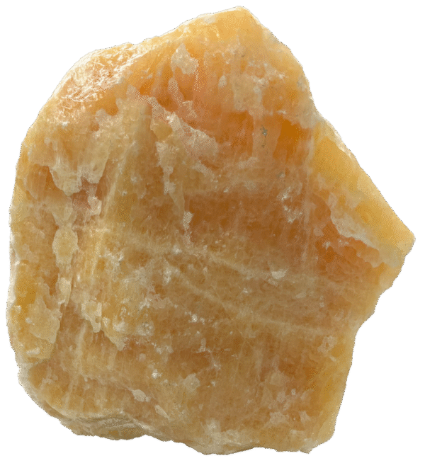 orange calcite specimmen