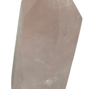 rose quartz point 33