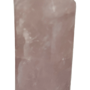 rose quartz point 42