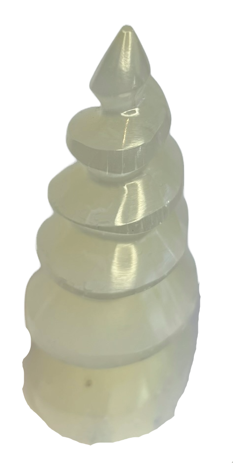 small selenite unicorn 1 - Sians Emporium small selenite unicorn 1