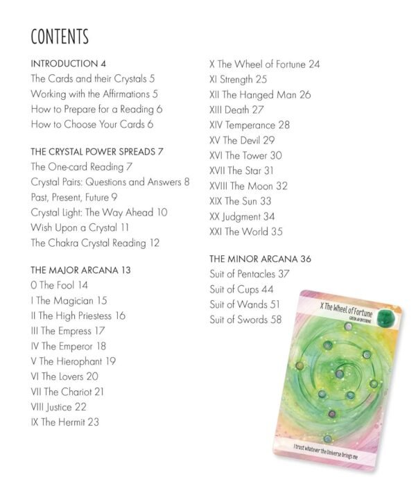 the crystal power tarot 4