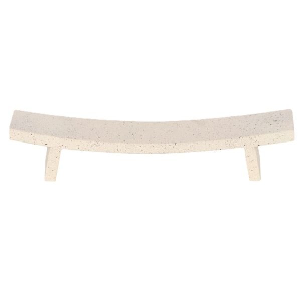 Cream Speckle Incense Ash Catcher b