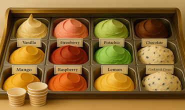 Ice cream display - 370 x 220 Ice cream display