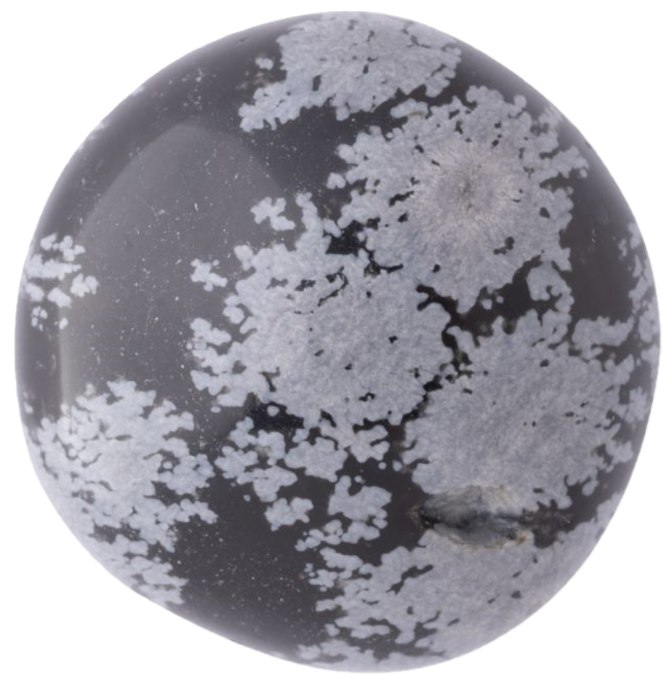 snowflake obsidian specimen 3 - Sians Emporium snowflake obsidian