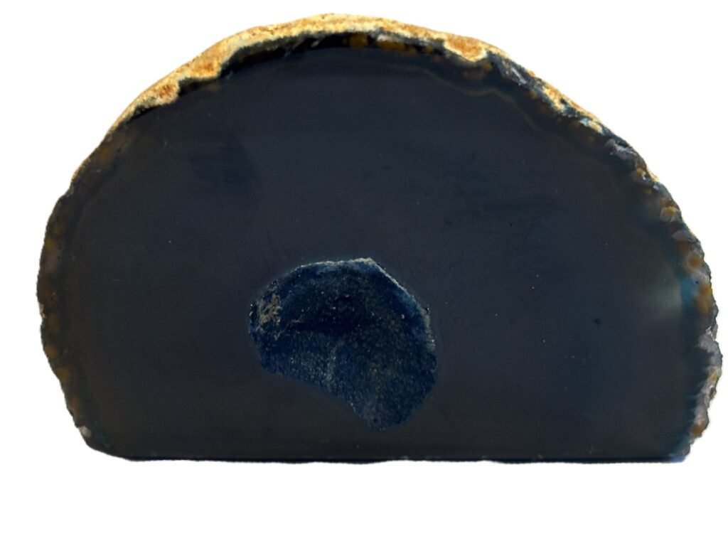 Blue Agate Half Geode 9.1