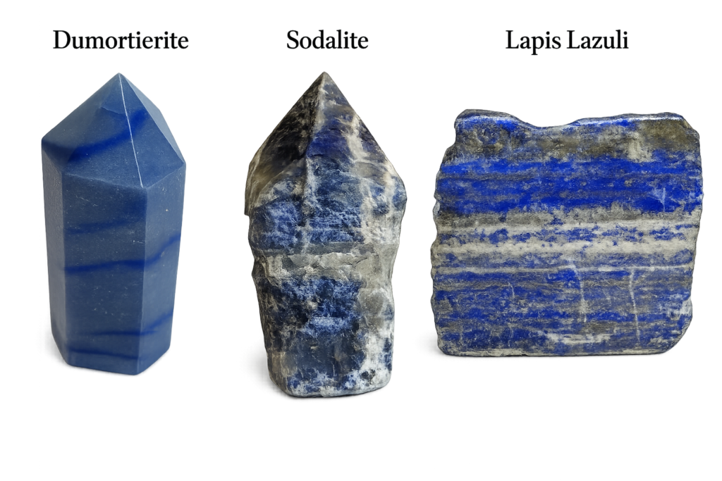 Dumortierite Sodalite lapis - Sians Emporium Dumortierite Sodalite lapis