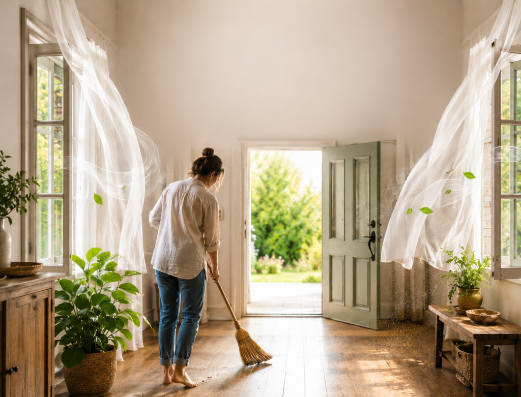 Physically clean your space