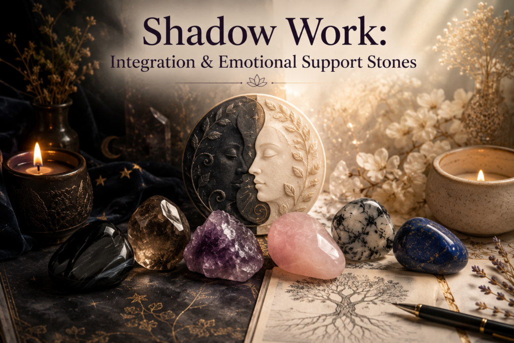 Shadow Work Integration Emotional Support Stones