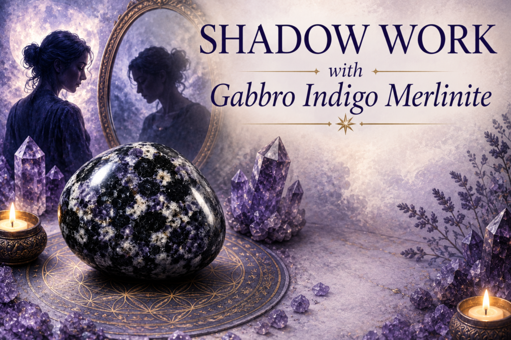 Master shadow work with Gabbro Merlinite