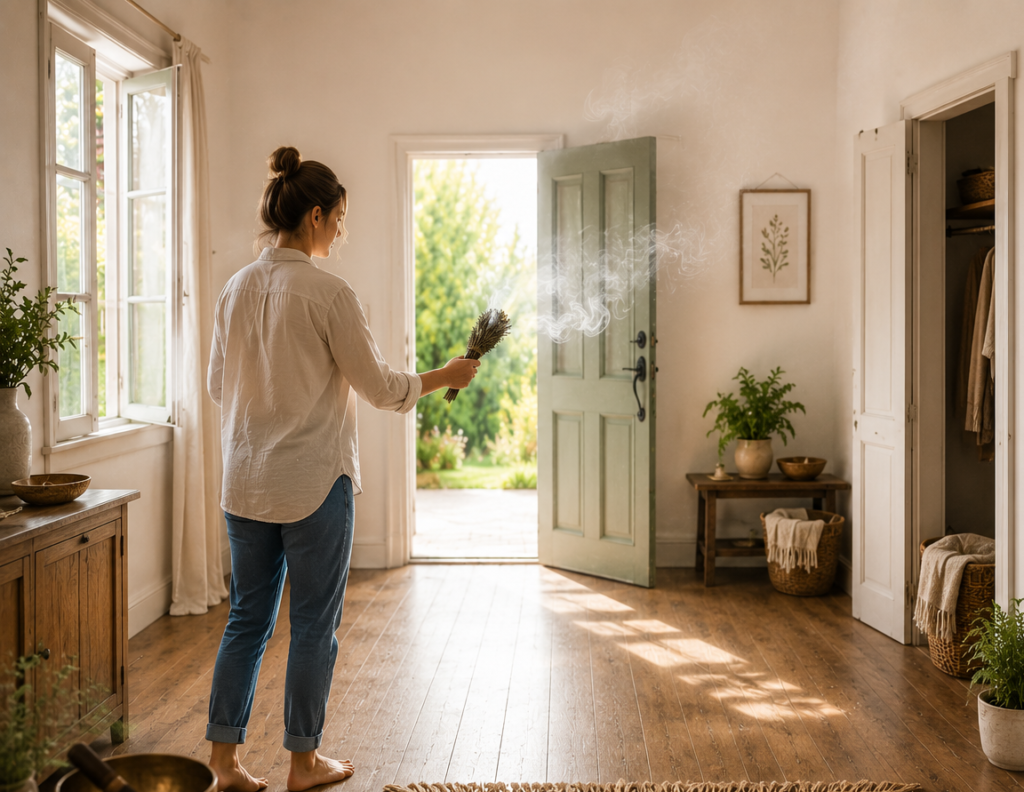 Smudge your new space
